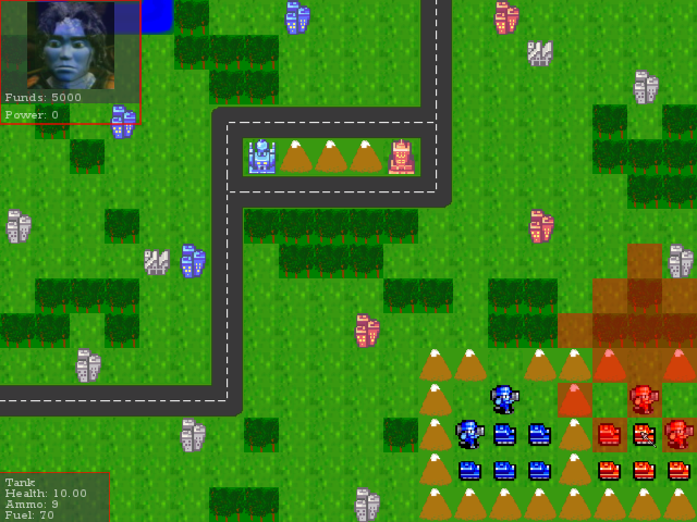 Direct-attack range